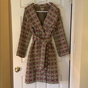 Anthropologie winter coat – great colors